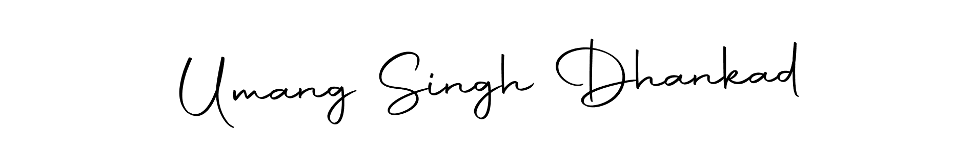 Make a beautiful signature design for name Umang Singh Dhankad. Use this online signature maker to create a handwritten signature for free. Umang Singh Dhankad signature style 10 images and pictures png