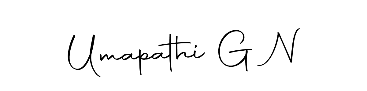 if you are searching for the best signature style for your name Umapathi G N. so please give up your signature search. here we have designed multiple signature styles  using Autography-DOLnW. Umapathi G N signature style 10 images and pictures png