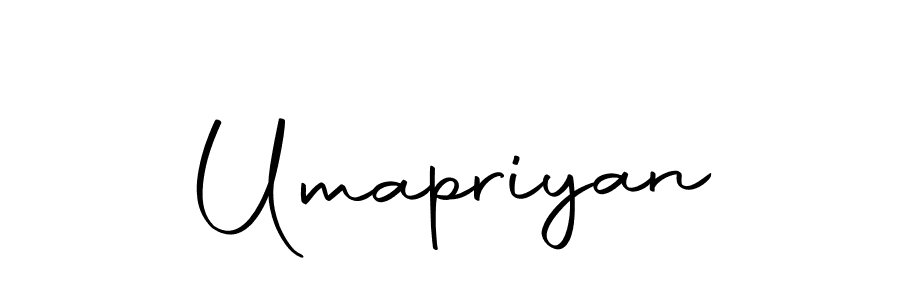 Use a signature maker to create a handwritten signature online. With this signature software, you can design (Autography-DOLnW) your own signature for name Umapriyan. Umapriyan signature style 10 images and pictures png