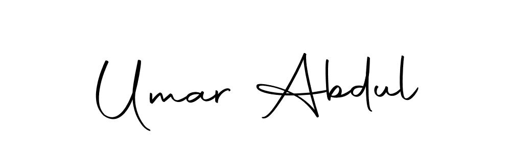 You can use this online signature creator to create a handwritten signature for the name Umar Abdul. This is the best online autograph maker. Umar Abdul signature style 10 images and pictures png