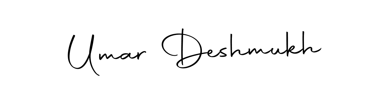 Also we have Umar Deshmukh name is the best signature style. Create professional handwritten signature collection using Autography-DOLnW autograph style. Umar Deshmukh signature style 10 images and pictures png