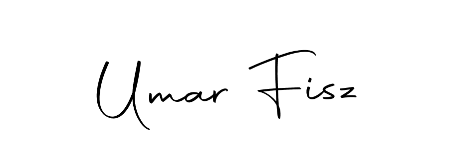 You should practise on your own different ways (Autography-DOLnW) to write your name (Umar Fisz) in signature. don't let someone else do it for you. Umar Fisz signature style 10 images and pictures png