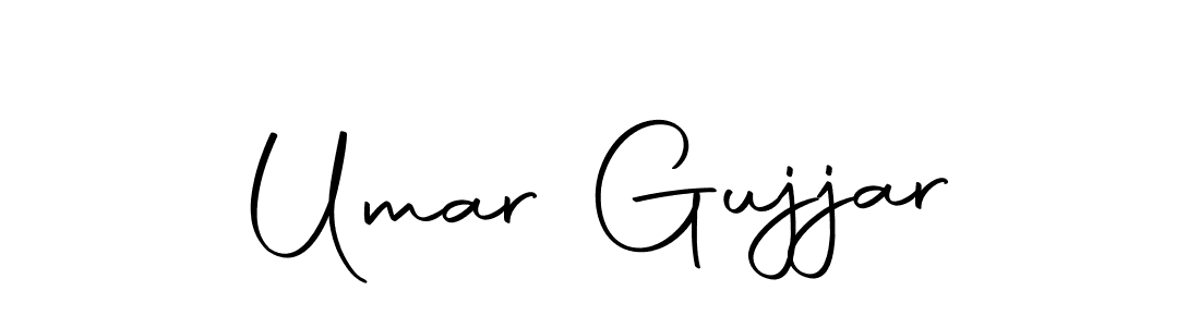Create a beautiful signature design for name Umar Gujjar. With this signature (Autography-DOLnW) fonts, you can make a handwritten signature for free. Umar Gujjar signature style 10 images and pictures png