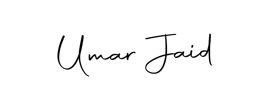 How to make Umar Jaid signature? Autography-DOLnW is a professional autograph style. Create handwritten signature for Umar Jaid name. Umar Jaid signature style 10 images and pictures png