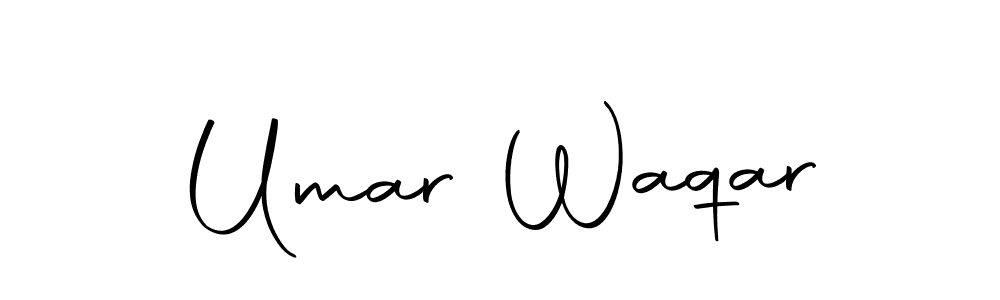 You can use this online signature creator to create a handwritten signature for the name Umar Waqar. This is the best online autograph maker. Umar Waqar signature style 10 images and pictures png