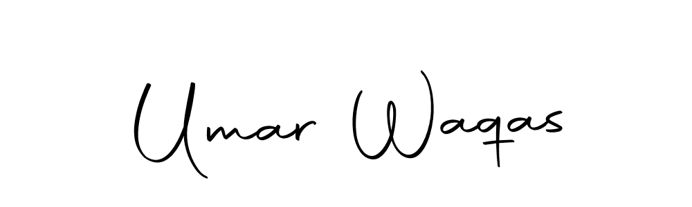 Umar Waqas stylish signature style. Best Handwritten Sign (Autography-DOLnW) for my name. Handwritten Signature Collection Ideas for my name Umar Waqas. Umar Waqas signature style 10 images and pictures png