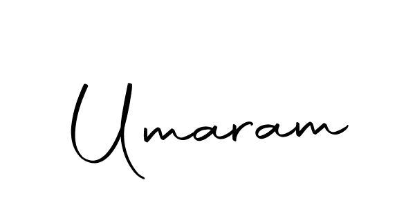 You should practise on your own different ways (Autography-DOLnW) to write your name (Umaram) in signature. don't let someone else do it for you. Umaram signature style 10 images and pictures png