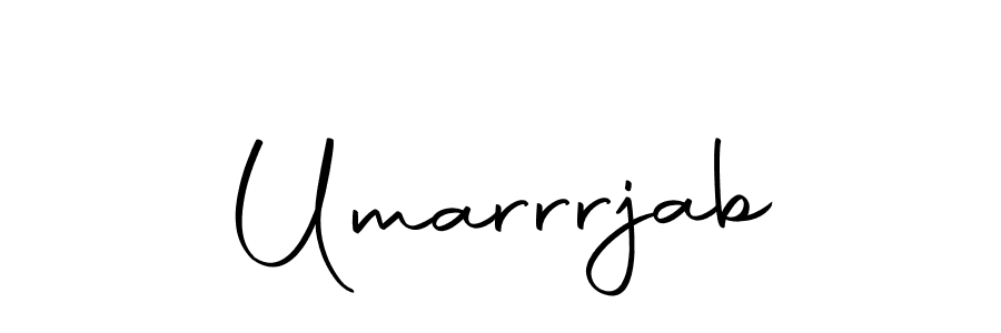 Use a signature maker to create a handwritten signature online. With this signature software, you can design (Autography-DOLnW) your own signature for name Umarrrjab. Umarrrjab signature style 10 images and pictures png