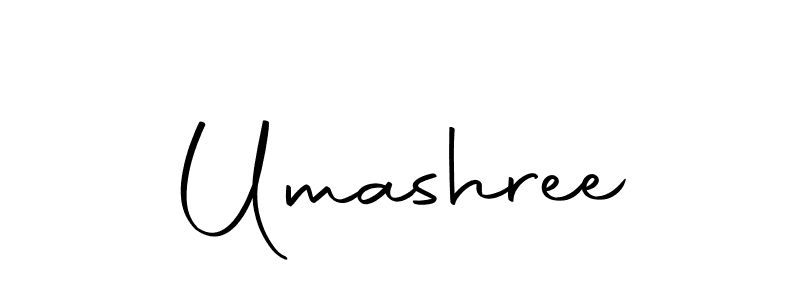 Design your own signature with our free online signature maker. With this signature software, you can create a handwritten (Autography-DOLnW) signature for name Umashree. Umashree signature style 10 images and pictures png