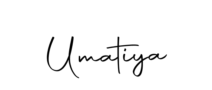 How to make Umatiya signature? Autography-DOLnW is a professional autograph style. Create handwritten signature for Umatiya name. Umatiya signature style 10 images and pictures png