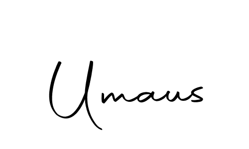 Also we have Umaus name is the best signature style. Create professional handwritten signature collection using Autography-DOLnW autograph style. Umaus signature style 10 images and pictures png