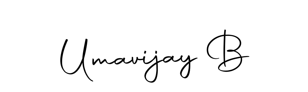 Here are the top 10 professional signature styles for the name Umavijay B. These are the best autograph styles you can use for your name. Umavijay B signature style 10 images and pictures png