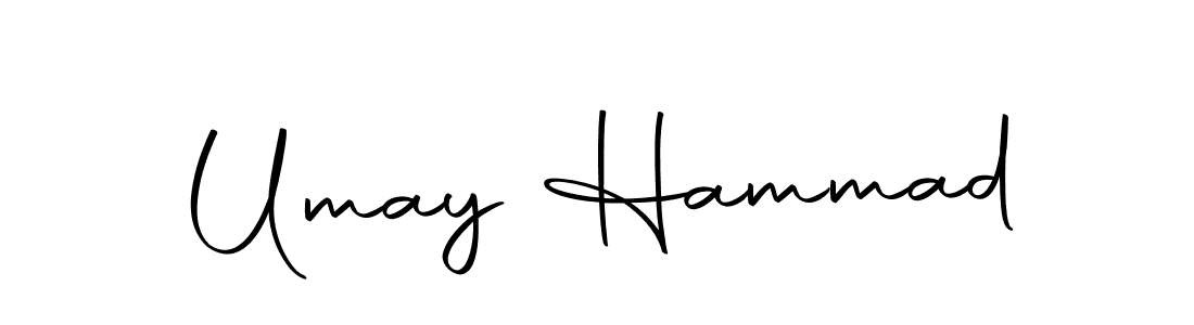 Also we have Umay Hammad name is the best signature style. Create professional handwritten signature collection using Autography-DOLnW autograph style. Umay Hammad signature style 10 images and pictures png