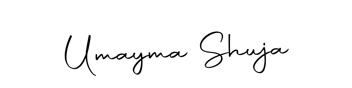 The best way (Autography-DOLnW) to make a short signature is to pick only two or three words in your name. The name Umayma Shuja include a total of six letters. For converting this name. Umayma Shuja signature style 10 images and pictures png