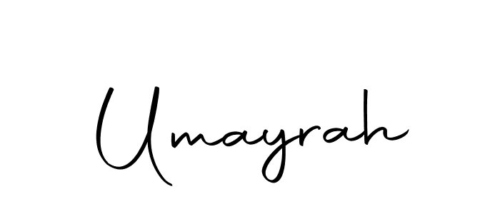 How to make Umayrah signature? Autography-DOLnW is a professional autograph style. Create handwritten signature for Umayrah name. Umayrah signature style 10 images and pictures png