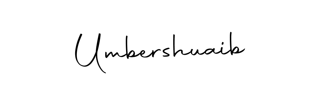 Also we have Umbershuaib name is the best signature style. Create professional handwritten signature collection using Autography-DOLnW autograph style. Umbershuaib signature style 10 images and pictures png