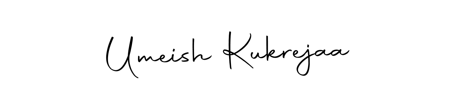 if you are searching for the best signature style for your name Umeish Kukrejaa. so please give up your signature search. here we have designed multiple signature styles  using Autography-DOLnW. Umeish Kukrejaa signature style 10 images and pictures png