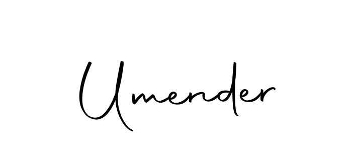 You should practise on your own different ways (Autography-DOLnW) to write your name (Umender) in signature. don't let someone else do it for you. Umender signature style 10 images and pictures png