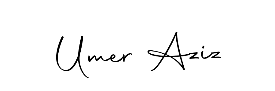 How to make Umer Aziz signature? Autography-DOLnW is a professional autograph style. Create handwritten signature for Umer Aziz name. Umer Aziz signature style 10 images and pictures png