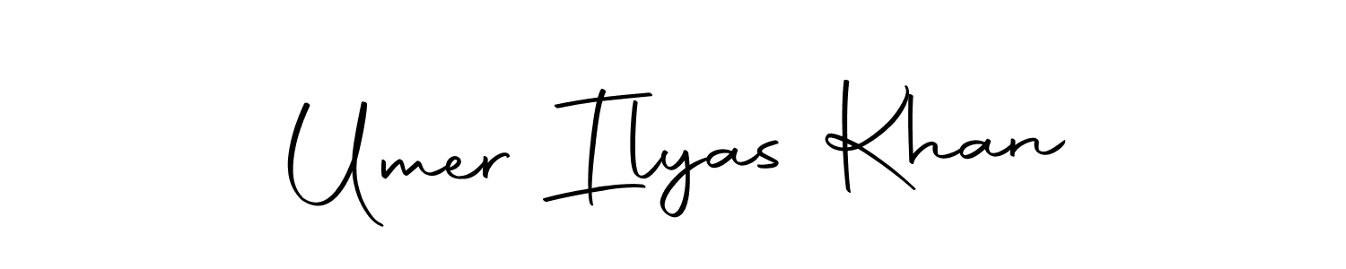 Also we have Umer Ilyas Khan name is the best signature style. Create professional handwritten signature collection using Autography-DOLnW autograph style. Umer Ilyas Khan signature style 10 images and pictures png