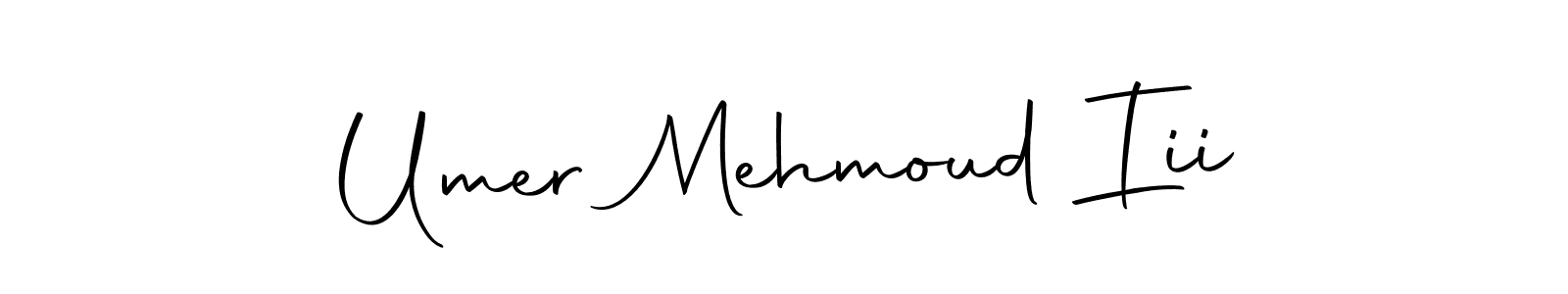 if you are searching for the best signature style for your name Umer Mehmoud Iii. so please give up your signature search. here we have designed multiple signature styles  using Autography-DOLnW. Umer Mehmoud Iii signature style 10 images and pictures png