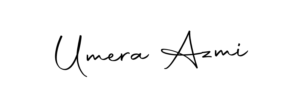 Similarly Autography-DOLnW is the best handwritten signature design. Signature creator online .You can use it as an online autograph creator for name Umera Azmi. Umera Azmi signature style 10 images and pictures png