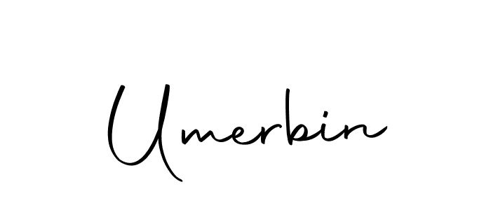 You can use this online signature creator to create a handwritten signature for the name Umerbin. This is the best online autograph maker. Umerbin signature style 10 images and pictures png