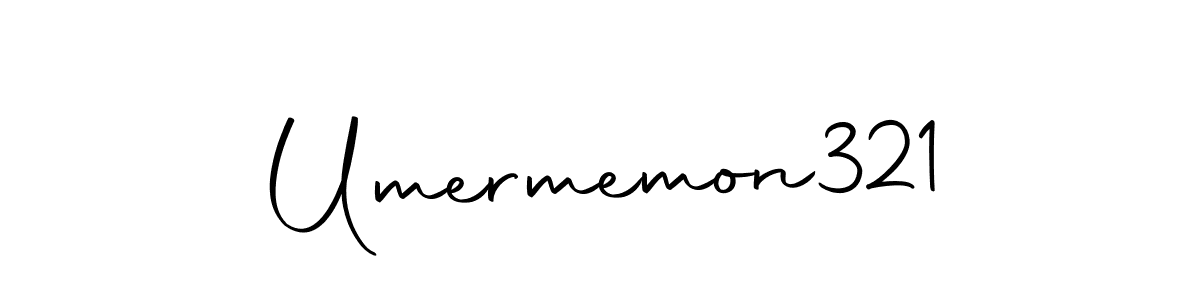 Umermemon321 stylish signature style. Best Handwritten Sign (Autography-DOLnW) for my name. Handwritten Signature Collection Ideas for my name Umermemon321. Umermemon321 signature style 10 images and pictures png