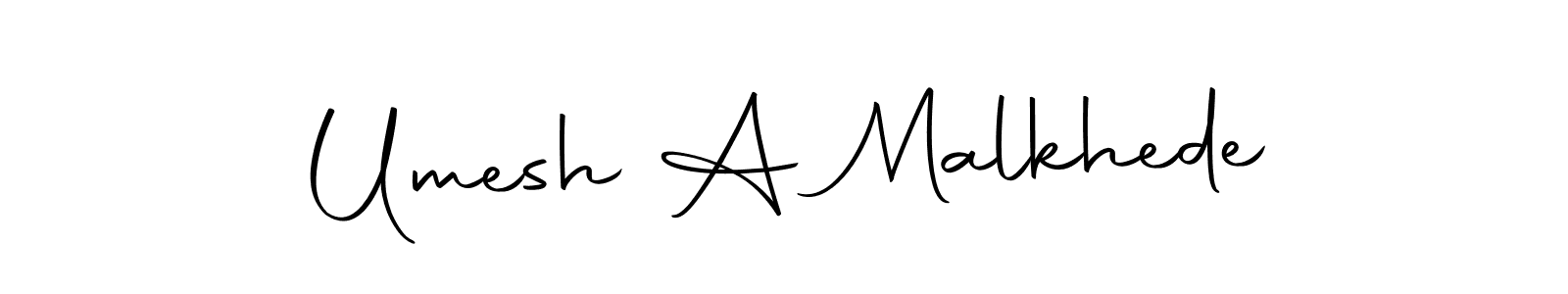 You can use this online signature creator to create a handwritten signature for the name Umesh A Malkhede. This is the best online autograph maker. Umesh A Malkhede signature style 10 images and pictures png