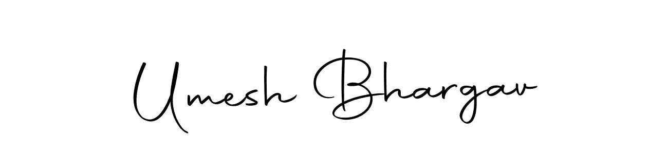 Here are the top 10 professional signature styles for the name Umesh Bhargav. These are the best autograph styles you can use for your name. Umesh Bhargav signature style 10 images and pictures png