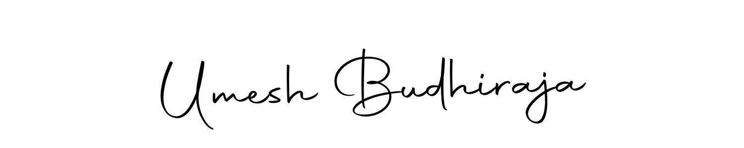 Make a beautiful signature design for name Umesh Budhiraja. With this signature (Autography-DOLnW) style, you can create a handwritten signature for free. Umesh Budhiraja signature style 10 images and pictures png