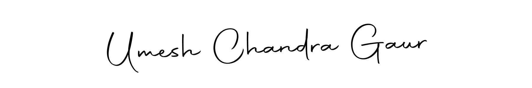 Make a short Umesh Chandra Gaur signature style. Manage your documents anywhere anytime using Autography-DOLnW. Create and add eSignatures, submit forms, share and send files easily. Umesh Chandra Gaur signature style 10 images and pictures png