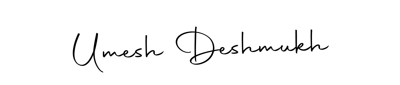 Umesh Deshmukh stylish signature style. Best Handwritten Sign (Autography-DOLnW) for my name. Handwritten Signature Collection Ideas for my name Umesh Deshmukh. Umesh Deshmukh signature style 10 images and pictures png