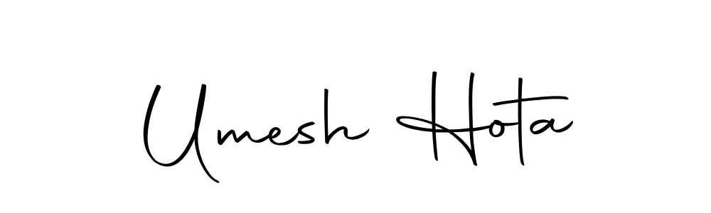 Use a signature maker to create a handwritten signature online. With this signature software, you can design (Autography-DOLnW) your own signature for name Umesh Hota. Umesh Hota signature style 10 images and pictures png