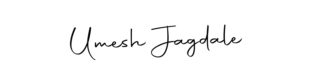 Create a beautiful signature design for name Umesh Jagdale. With this signature (Autography-DOLnW) fonts, you can make a handwritten signature for free. Umesh Jagdale signature style 10 images and pictures png