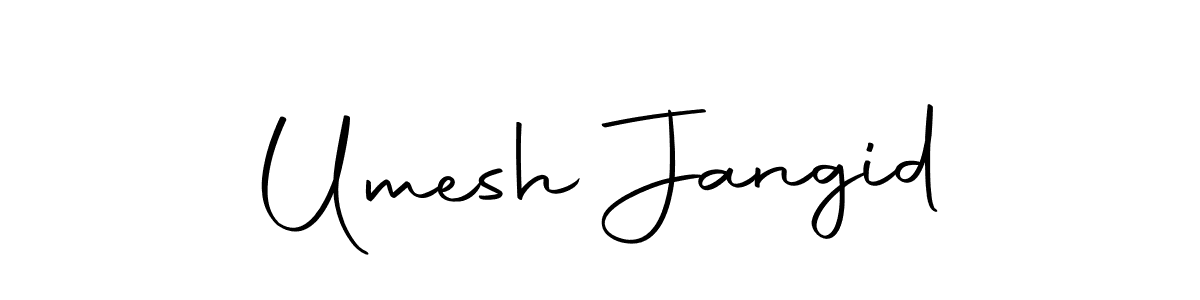 Autography-DOLnW is a professional signature style that is perfect for those who want to add a touch of class to their signature. It is also a great choice for those who want to make their signature more unique. Get Umesh Jangid name to fancy signature for free. Umesh Jangid signature style 10 images and pictures png