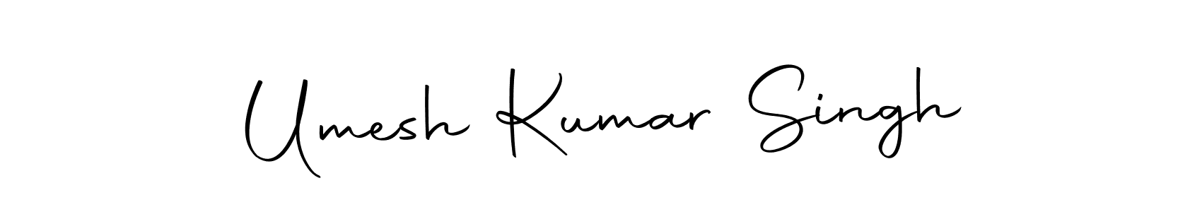 Design your own signature with our free online signature maker. With this signature software, you can create a handwritten (Autography-DOLnW) signature for name Umesh Kumar Singh. Umesh Kumar Singh signature style 10 images and pictures png
