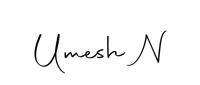 if you are searching for the best signature style for your name Umesh N. so please give up your signature search. here we have designed multiple signature styles  using Autography-DOLnW. Umesh N signature style 10 images and pictures png