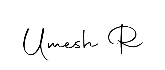 Once you've used our free online signature maker to create your best signature Autography-DOLnW style, it's time to enjoy all of the benefits that Umesh R name signing documents. Umesh R signature style 10 images and pictures png