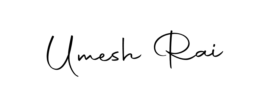 Design your own signature with our free online signature maker. With this signature software, you can create a handwritten (Autography-DOLnW) signature for name Umesh Rai. Umesh Rai signature style 10 images and pictures png