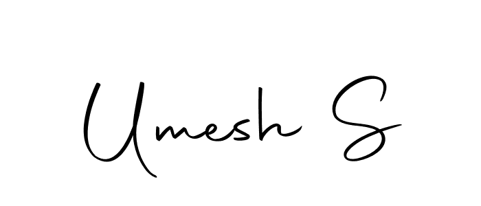 Similarly Autography-DOLnW is the best handwritten signature design. Signature creator online .You can use it as an online autograph creator for name Umesh S. Umesh S signature style 10 images and pictures png