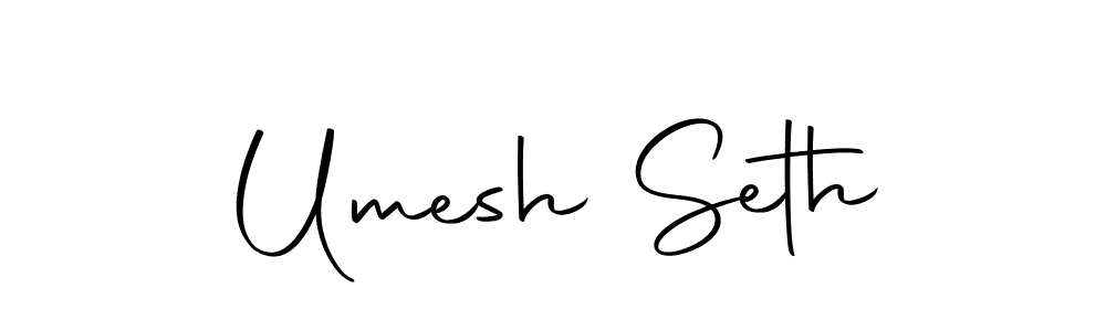 Autography-DOLnW is a professional signature style that is perfect for those who want to add a touch of class to their signature. It is also a great choice for those who want to make their signature more unique. Get Umesh Seth name to fancy signature for free. Umesh Seth signature style 10 images and pictures png