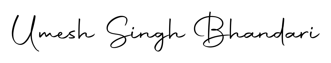 Achieve flawless digital penmanship with Umesh Singh Bhandari name in Autography-DOLnW font. The perfect tool for creating online signatures. Umesh Singh Bhandari signature style 10 images and pictures png