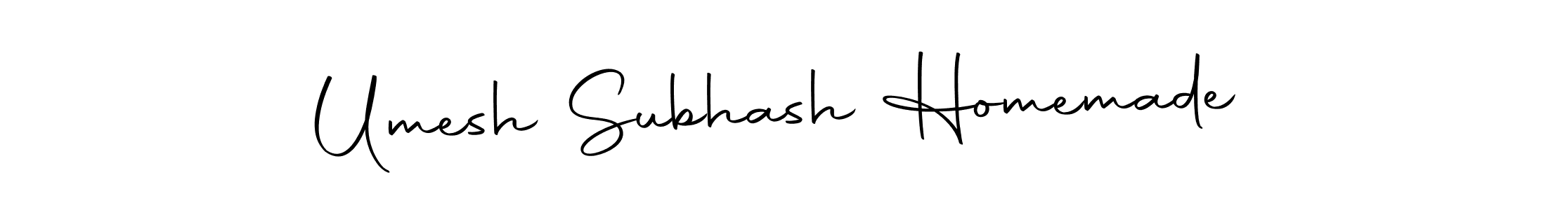 Also You can easily find your signature by using the search form. We will create Umesh Subhash Homemade name handwritten signature images for you free of cost using Autography-DOLnW sign style. Umesh Subhash Homemade signature style 10 images and pictures png