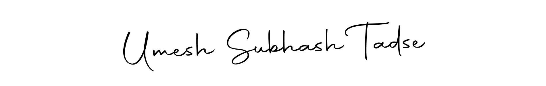 This is the best signature style for the Umesh Subhash Tadse name. Also you like these signature font (Autography-DOLnW). Mix name signature. Umesh Subhash Tadse signature style 10 images and pictures png