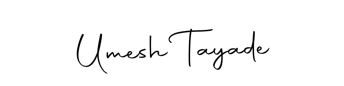 You should practise on your own different ways (Autography-DOLnW) to write your name (Umesh Tayade) in signature. don't let someone else do it for you. Umesh Tayade signature style 10 images and pictures png