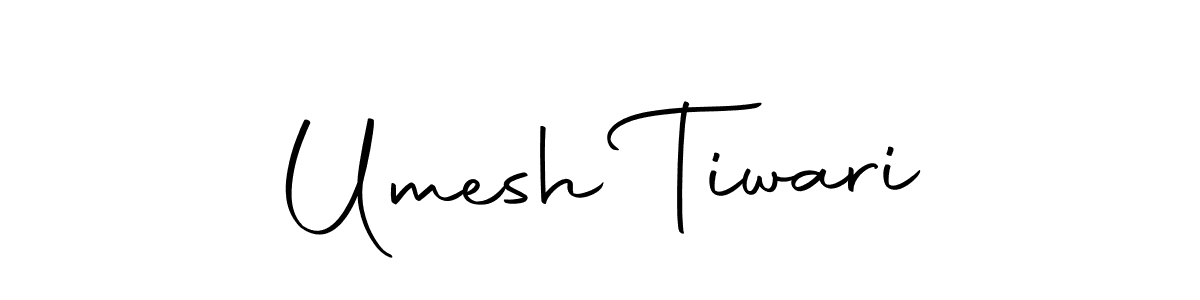 Make a beautiful signature design for name Umesh Tiwari. With this signature (Autography-DOLnW) style, you can create a handwritten signature for free. Umesh Tiwari signature style 10 images and pictures png