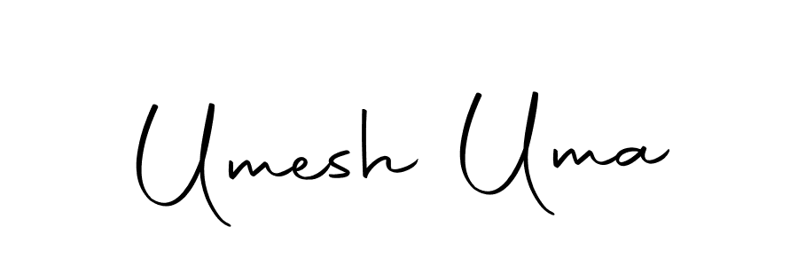 Autography-DOLnW is a professional signature style that is perfect for those who want to add a touch of class to their signature. It is also a great choice for those who want to make their signature more unique. Get Umesh Uma name to fancy signature for free. Umesh Uma signature style 10 images and pictures png