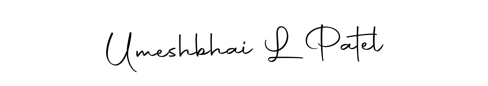 How to make Umeshbhai L Patel signature? Autography-DOLnW is a professional autograph style. Create handwritten signature for Umeshbhai L Patel name. Umeshbhai L Patel signature style 10 images and pictures png