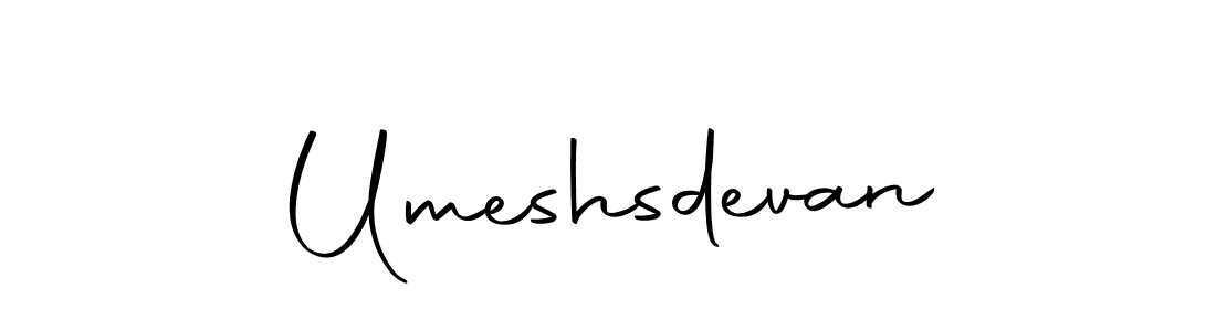 Make a beautiful signature design for name Umeshsdevan. With this signature (Autography-DOLnW) style, you can create a handwritten signature for free. Umeshsdevan signature style 10 images and pictures png